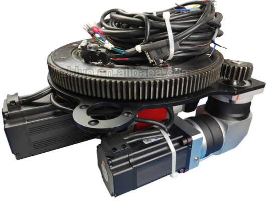 ZL-160 Low Installation 6In AGV Drive Wheel Dc Motor Carrying 800kg Steering Wheel System