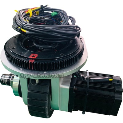 Vibrate Steering Agv Drive Unit Polyurethane Drive Wheel With Increment Encoder