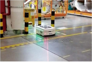 80 - 500kg Automated Guided Vehicle SLAM Laser Navigation Autonomous Mobile Robot