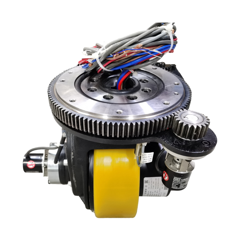 Brushless Rueda Grua Warehouse AGV Drive Wheel Assemblies Delivery Robot Swivel Casters