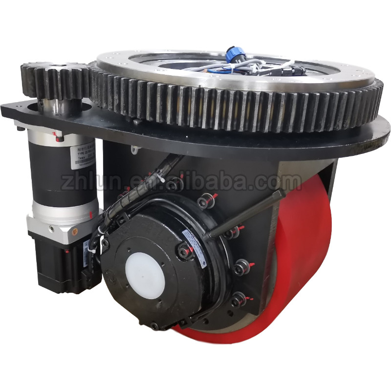 Dc ZHLUN Heavy Duty Brushless Motor AGV Driving Wheel With Controller ZL-400