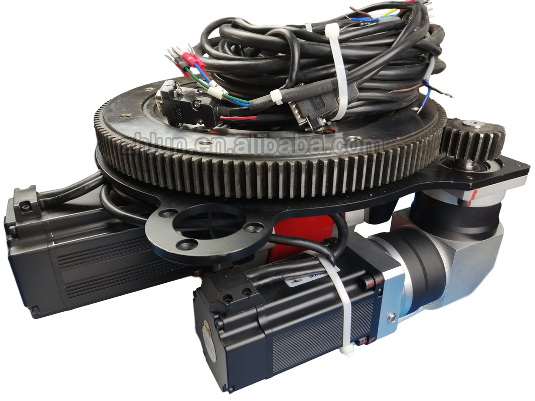 1000kg Agv Direct Drive Steering Wheel With Dc Brushless Motor Driver