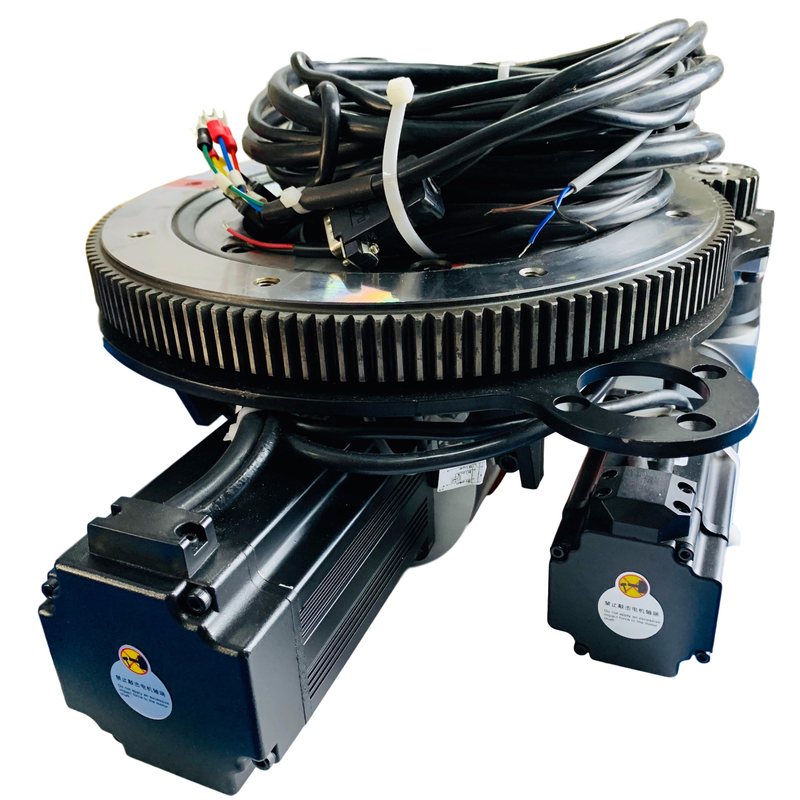 Low Profile Heavy Duty Robot Wheels For Agv 800KG Drive Control System