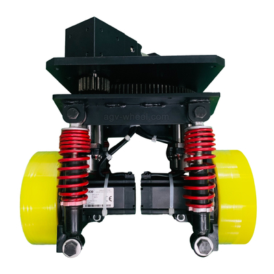 Shock absorption Differential Wheel 90W AGV Servo Motor Steering Wheel 40m/min